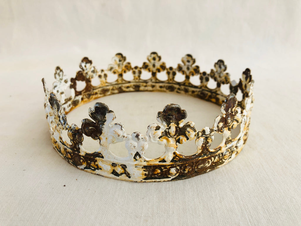 Metal crown, 3 head crown,metal crown,queen crown, – Faded Fragments