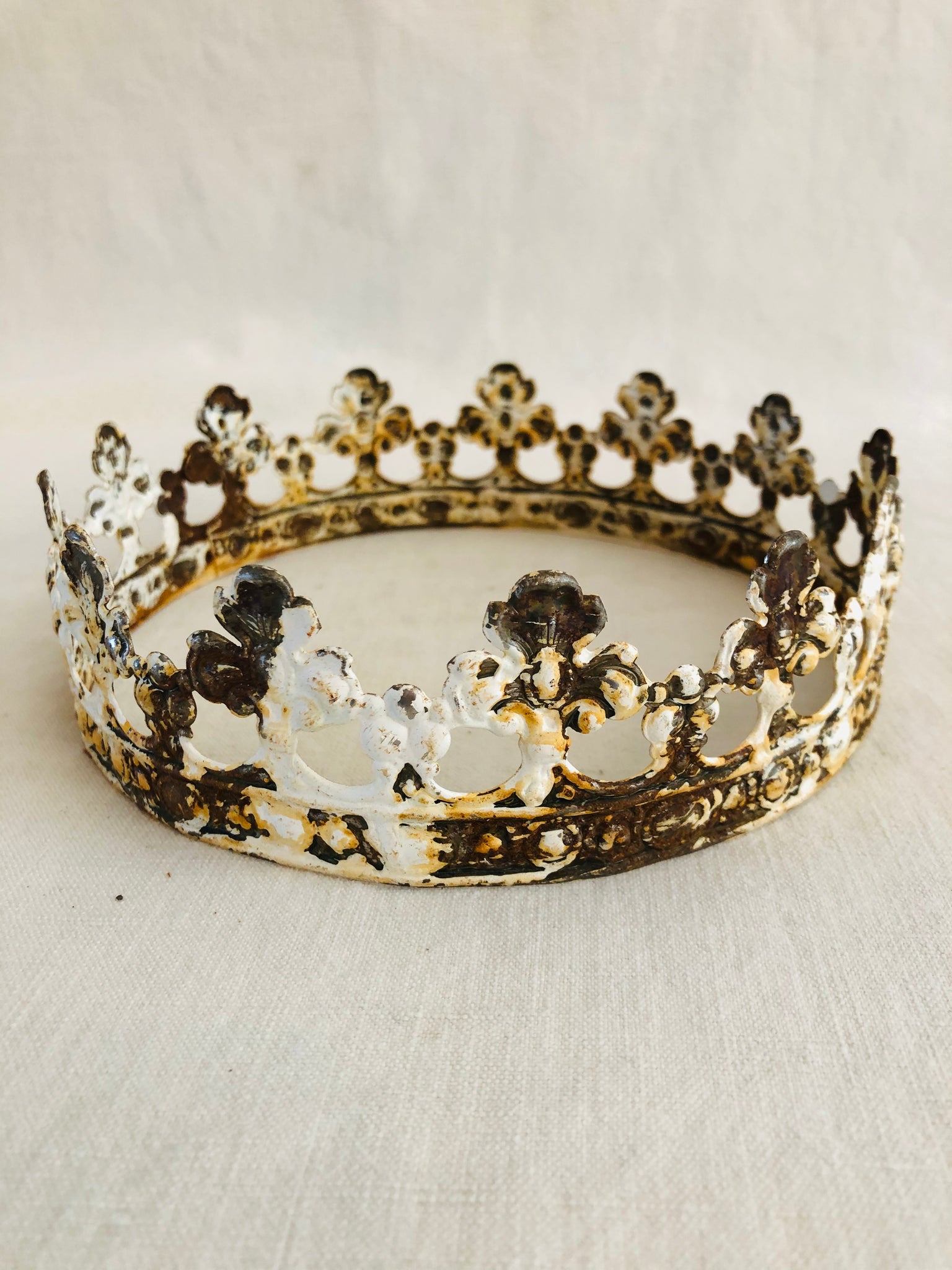 Metal crown, 6 head crown,metal crown,queen crown, – Faded Fragments